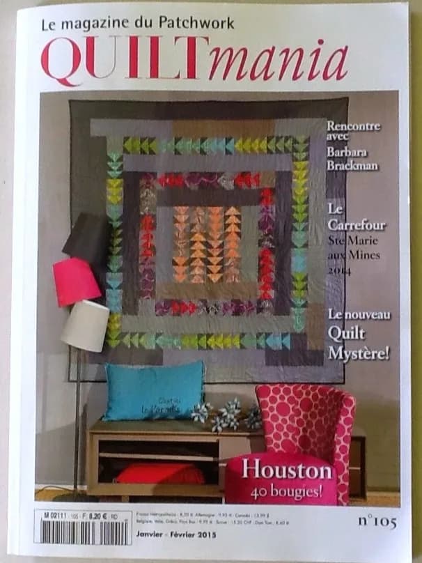 Quiltmania nº 105 — 2015 · Francia