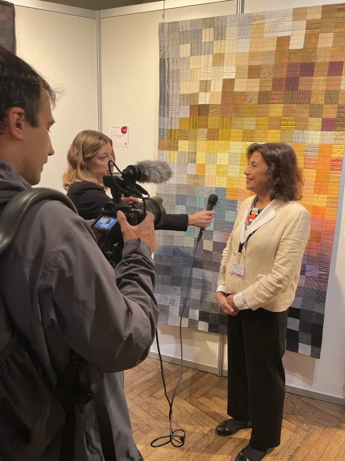 Entrevista en TV