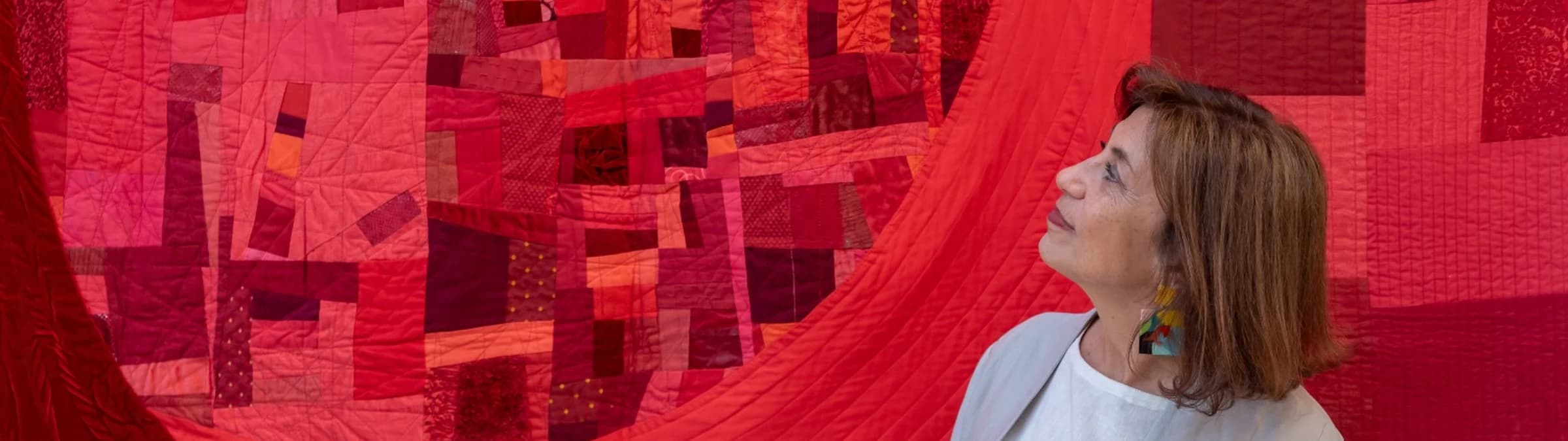 Cecilia Koppmann quilt detail