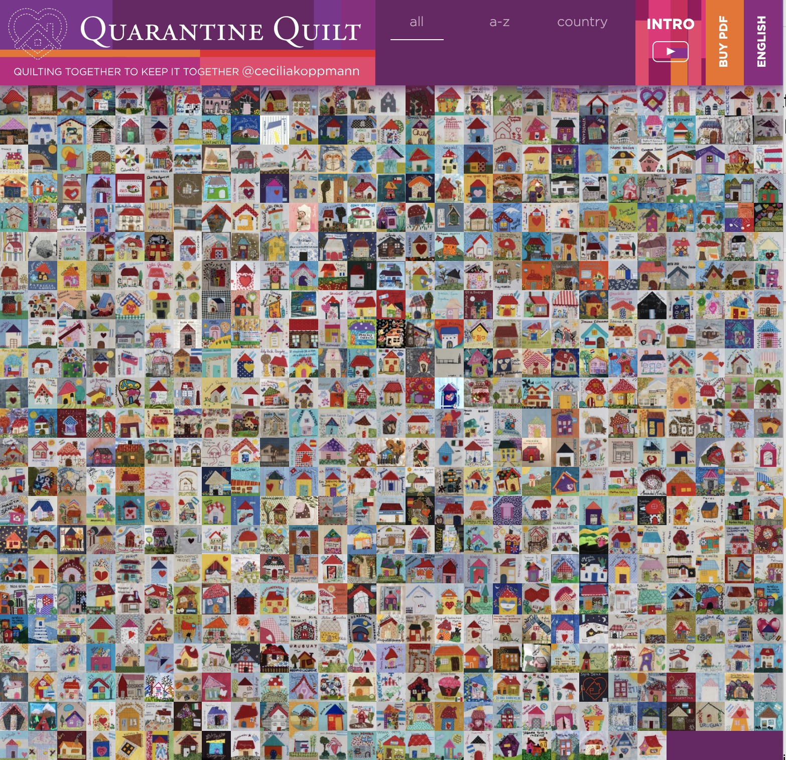 Quilt de la Cuarentena